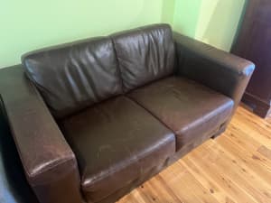 Leather lounge