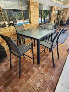 Outdoor Bar table and stools