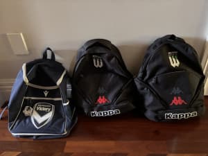 Soccer Sports Backpacks Bags Melbourne Victory & Western United