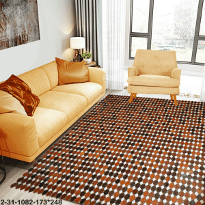 rug leather cowhide handmade patchwork rug new floor rugs 2-31