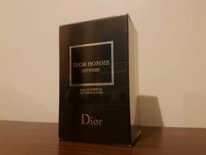 Mens sealed Vintage Dior homme Intense 50ml fragrance cologne parfum 