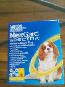 NexGard Spectra chewable tablets for small dog