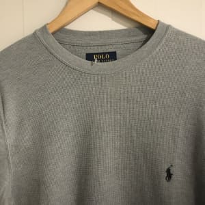 Ralph Lauren Polo Mens Sweater Grey S-M **New With Tags!