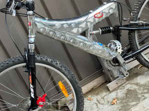 7 speed bike , interceptor bicycle, mountain bicycle ,Aluminium frame