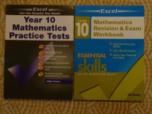 Year 10 Maths books-2 books 