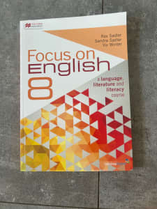 Focus on English year 8 workbook.