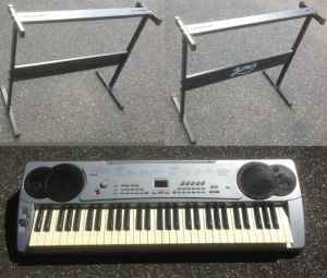 Livingstone CK65 music piano keyboard, Music keyboard stand