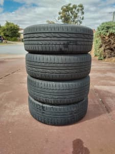 4 Used Bridgestone Tyres - 185/55R16 - Made in Japan - Fits small cars