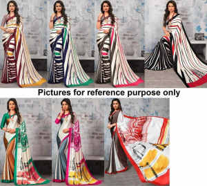 Soft Satin Saree MIN 351-357 / Bollywood Dress