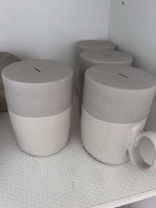 Salt & Pepper Mugs - Set of 4