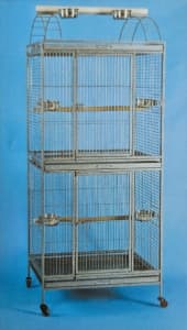 Double Decker Double Stacked Bird Cage 367