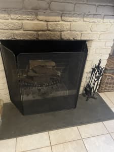 Fireplace - utensils on stand 