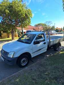 2004 HOLDEN RODEO DX 5 SP MANUAL C/CHAS