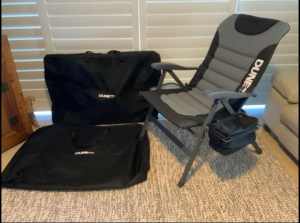 2 X XL DUNE 4WD NOMAD DELUXE CAMPING CHAIRS