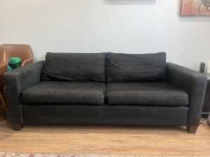 Couch 2 seater sofa lounge built by custom furniture maker