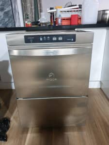 Commercial Fagor EVO-CONCEPT undercounter dishwasher with drain pump