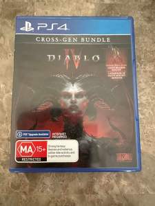 Diablo 4 for PS4. Great condition