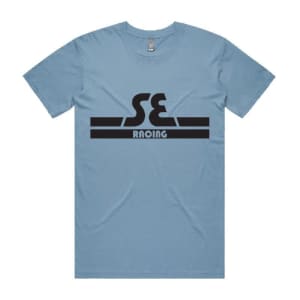 SE Bikes Racing Bubble Logo t-shirt. Blue. BMX. Old School. $55rrp