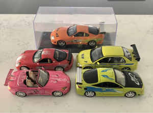 Racing Champions / ERTL - Mixed Fast & Furious 1:18 Model Cars