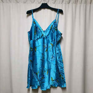 Undercover Wear blue floral slip/nightdress Size 24