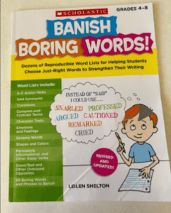 Banish Boring Words English Text Book Year 4-8