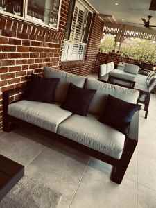 Burano 2 and 3 Seater Outdoor Sofas and Matching Coffee Table