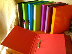 Office Supplies Binders Exercise Books Protector Sheets $5 Bundles