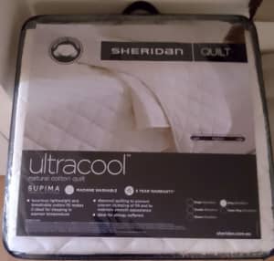 Sheridan Ultra cool natural cotton quilt 