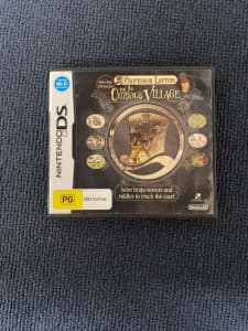Professor Layton and the curious village ds game
