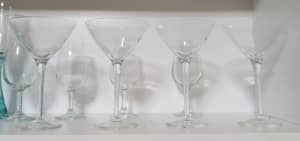 4 x Martini Glasses