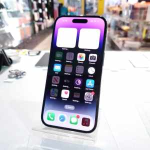 IPHONE 14 PRO 128GB PURPLE GOOD CONDITION COMES WITH WARRANTY