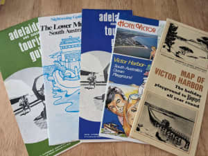 South Australian tourist brochures various x 5 (1970s/80s era) 