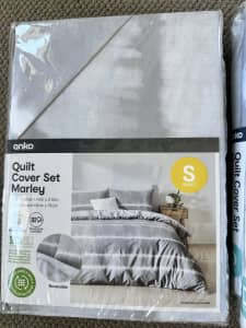 Anko quilt cover sets - brand new