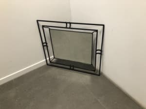Wrought Iron mirror great condition $250