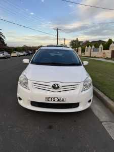 2010 TOYOTA COROLLA CONQUEST 4 SP AUTOMATIC 5D HATCHBACK
