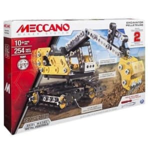 2-in-1 Model Set Excavator and Bulldozer