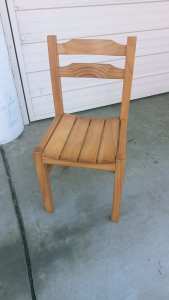 Chair - wooden 