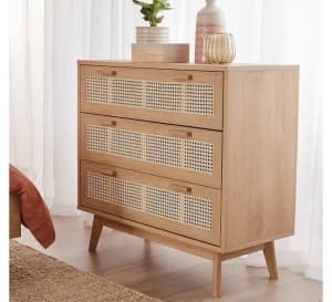 NEW IN BOX Java 3 drawer Dresser Afterpay available