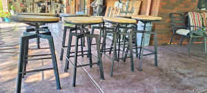 Bar Stools 50 each adjustable height or all 8 for 320