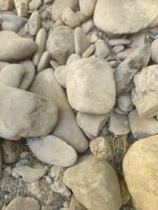 Garden rocks pebbles 