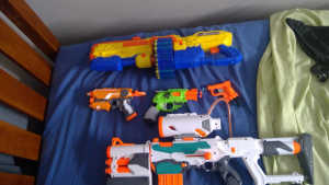 5 Piece Nerf Guns