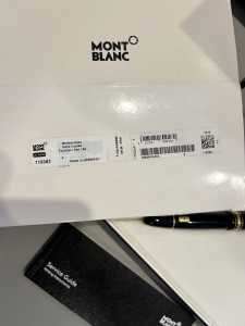 Montblanc 149 Fountain Pen Gold Brand NEW