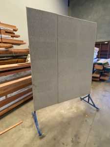 Office Partition Panel on Wheels $120 - Vinsan Salvage G2046