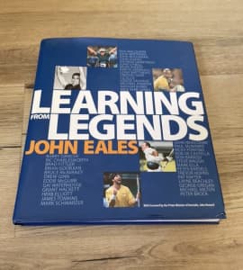 Book - Learning From Legends, John Eales