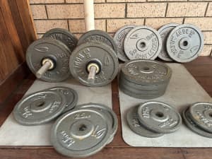 Dumbbell weight set weights home gym