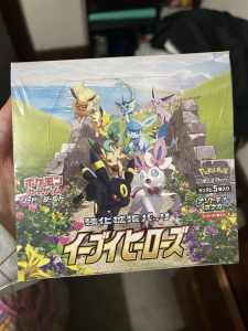 Pokémon ever heroes booster box sealed mint