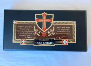 Dark Knight Cigar Box Limited Edition Beautiful Tool Sewing
