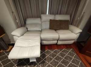 Nick Scali 3 2 Seaters Electric Leather Recliners