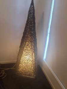 Pyramid Bali Style Floor Lamp