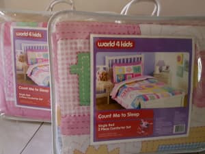 2 piece comforter set Single bed x2